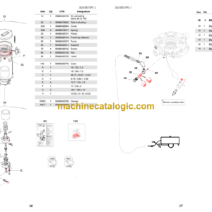 Komatsu JMHB370V-1 Hydraulic Breaker Parts Book