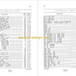 Komatsu A500 Motor Grader Parts Book
