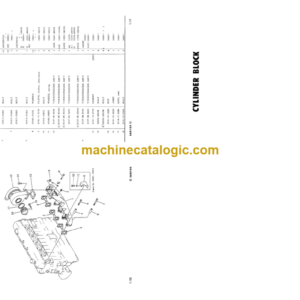 Komatsu W90-3 Wheel Loader Parts Book