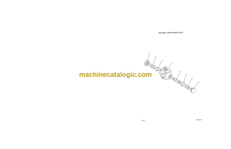 Komatsu GD615A-1 Motor Grader Parts Catalog