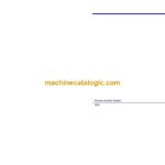 Komatsu JMHB370V-1 Hydraulic Breaker Parts Book