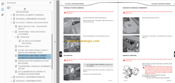 Manitou MT 1030 EASY 75D ST3B Repair Manual