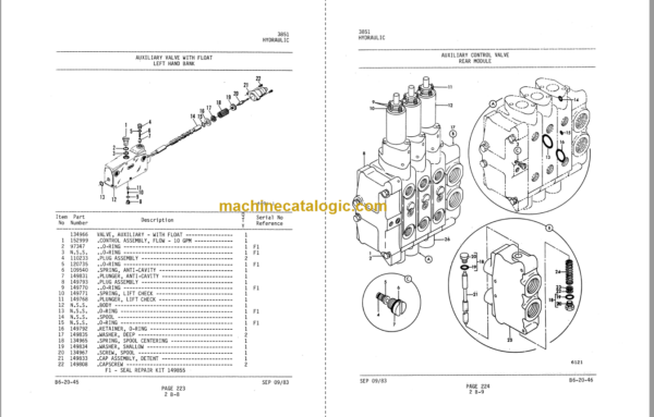 Komatsu A500 Motor Grader Parts Book