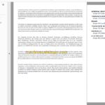 Manitou MT-X 1235 S T S3-E3 Repair Manual PO