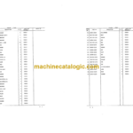Komatsu GD615A-1 Motor Grader Parts Catalog