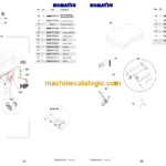 Komatsu JMHB370V-1 Hydraulic Breaker Parts Book