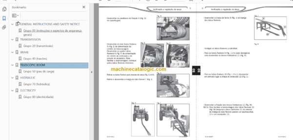 Manitou MT-X 1740 SL T S3 -E3 Repair Manual PO