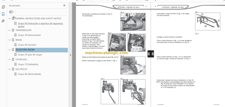Manitou MT-X 1740 SL T S3 -E3 Repair Manual PO