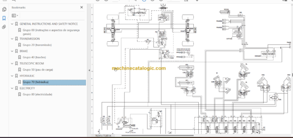 Manitou MT-X 1740 SL T S3 -E3 Repair Manual PO