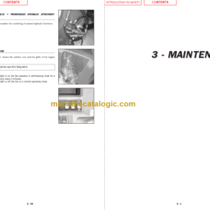 Manitou MT 1033 HL Turbo Series 2-E2 OPERATOR’S MANUAL