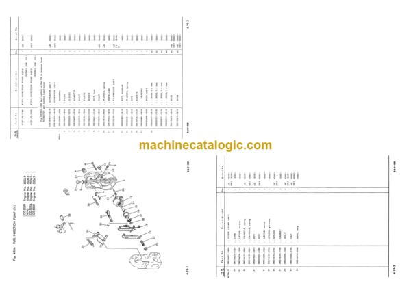 Komatsu W90-3 Wheel Loader Parts Book