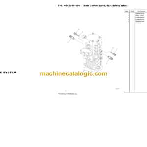 Komatsu PC130-8 Super Long Front 12m Parts Book