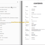 Manitou TMT 315 REPAIR MANUAL