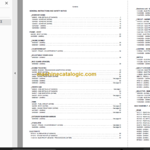 Manitou MT 1235 S TURBO S3 E3 Genuine Parts Catalogue