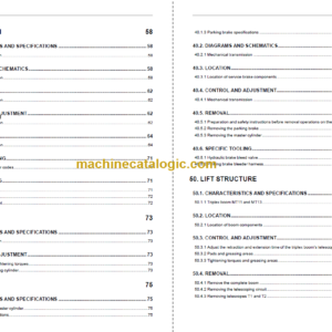 Manitou MT 1335 100D ST5 S1 Service Manual