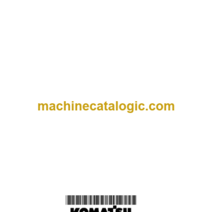 Komatsu PC300SE-8M0 PC300LCSE-8M0 Hydraulic Excavator Parts Book