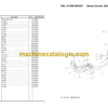 Komatsu PC130-8 Super Long Front 12m Parts Book