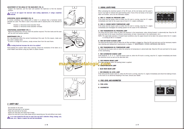 Manitou MT 1340 SL OPERATOR'S MANUAL
