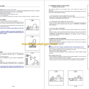 Manitou MT 1440 SL OPERATOR’S MANUAL