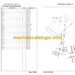 Komatsu PC300SE-8M0 PC300LCSE-8M0 Hydraulic Excavator Parts Book