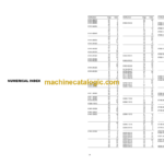 Komatsu PC130-8 Super Long Front 12m Parts Book
