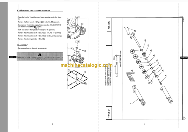 Manitou 120 AETJ Repair Manual