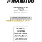 Manitou MT 6642XT Operator Manual