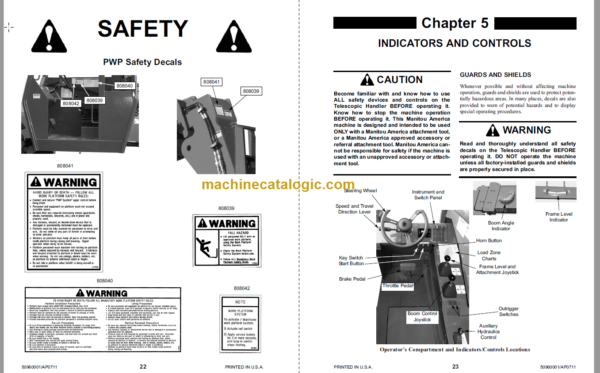 Manitou MT 6642XT Operator Manual