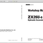 Hitachi Mini EXCAVATOR Parts Catalog and Service Manual 2024