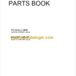 Komatsu PC360LC-8M0 SAA6D114E-3F Parts Book