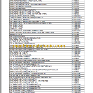 Komatsu PC360LC-8M0 SAA6D114E-3F Parts Book