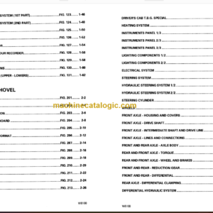 Komatsu WB100-1 Wheel Loader Parts Book