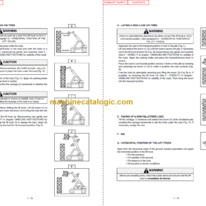 Manitou MT 932 Series A OPERATOR’S MANUAL