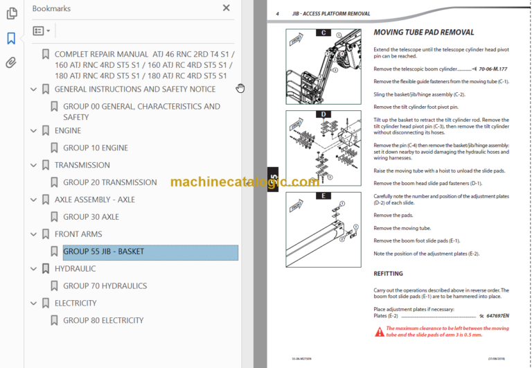 Manitou 180 ATJ ST5 S1 REPAIR MANUAL