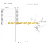 Komatsu PC150LC-6K PC150-6K Engine Parts Book