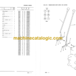 Komatsu FD20H FD25H FD30H-11 Parts Catalog