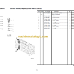 Komatsu PC360LC-8M0 SAA6D114E-3F Parts Book