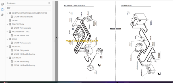 Manitou 81XE Repair Manual