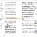 Manitou MT 1155 OPERATOR Service Manual
