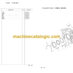 Komatsu PC150LC-6K PC150-6K Engine Parts Book