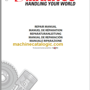 Manitou TMT 320 SI REPAIR MANUAL