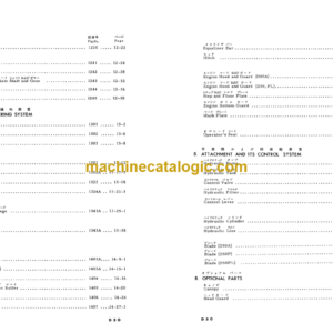 Komatsu D50A-15 D50P-15 D50PL-15 Bulldozer Parts Book