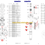 Komatsu JMHB460H-1 Hydraulic Breaker Parts Catalog