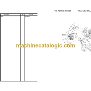 Komatsu PC210-8M0 PC210LC-8M0 Hydraulic Excavator Parts Book