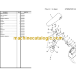 Komatsu PC210-8M0 PC210LC-8M0 Hydraulic Excavator Parts Book