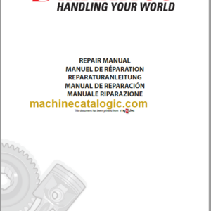 Manitou TMT 320-3 REPAIR MANUAL