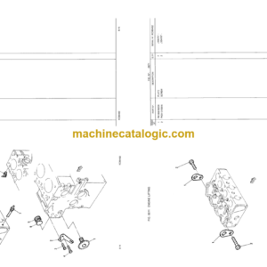 Komatsu PC05-6F Hydraulic Excavator Parts Book