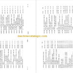 Komatsu PC200-6 PC200LC-6 Hydraulic Excavator Parts Book
