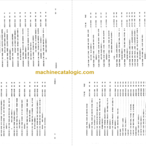 Komatsu PC200-6 PC200LC-6 Hydraulic Excavator Parts Book