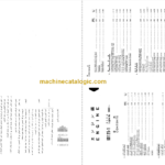 Komatsu GD605A-3 GD655A-3 Motor Grader Parts Book